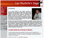 Desktop Screenshot of levmuchnik.net